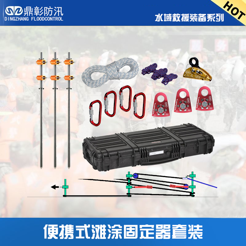 便攜式灘涂固定器套裝